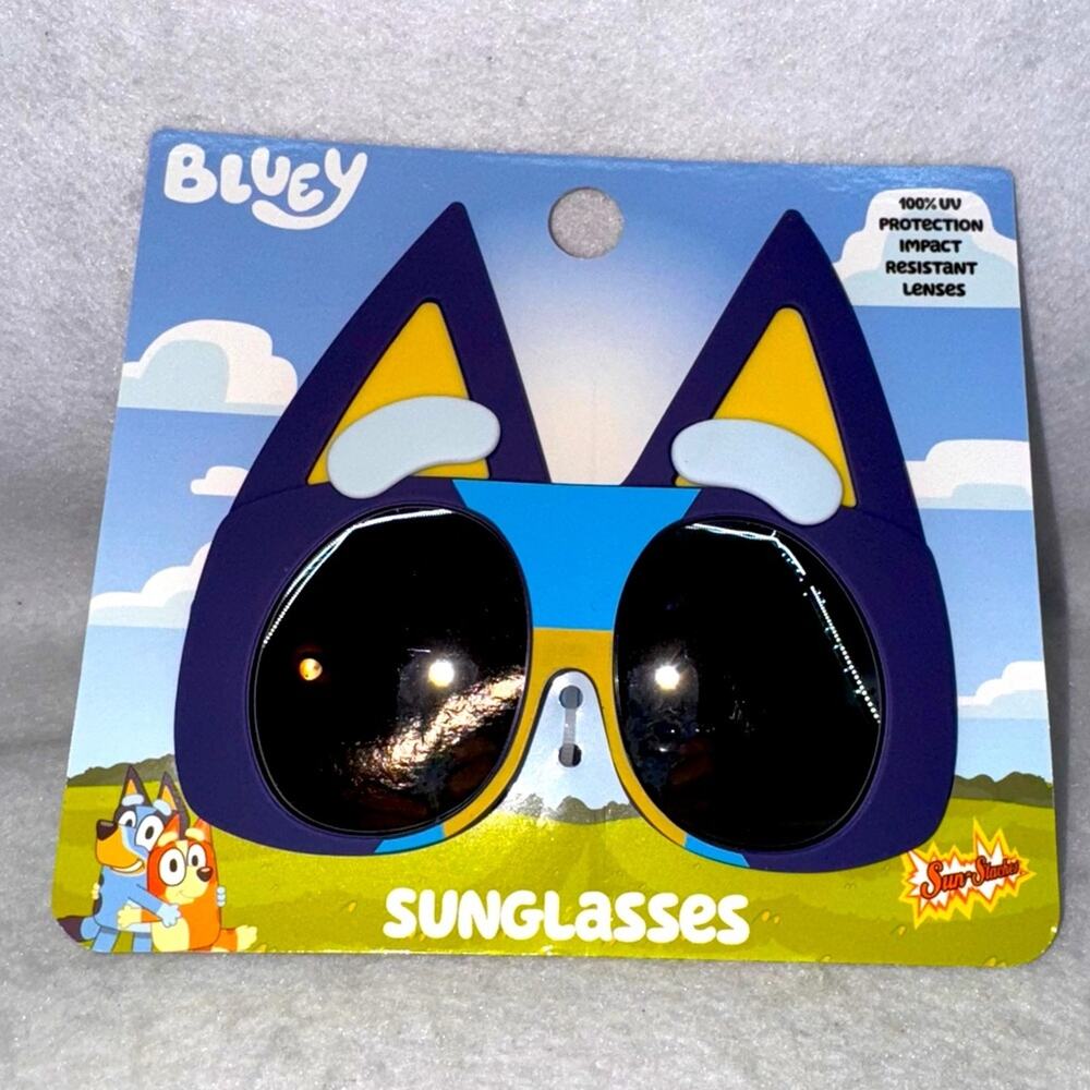 Brand New Kids Bluey Sunglasses 100% UV Protection & Impact Resistant Lenses